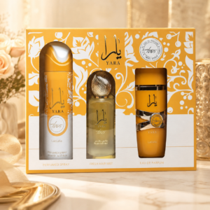 lattafa yara tous 3 piece gift set eau de parfum spray for women