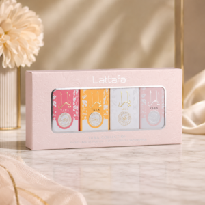 lattafa yara mini collection 4 piece eau de parfum spray gift set 4 x 5 ml
