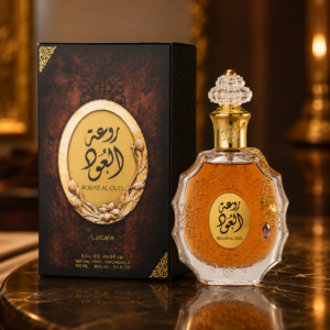 lattafa rouat al oud eau de parfum spray 3.4 oz / 100 ml