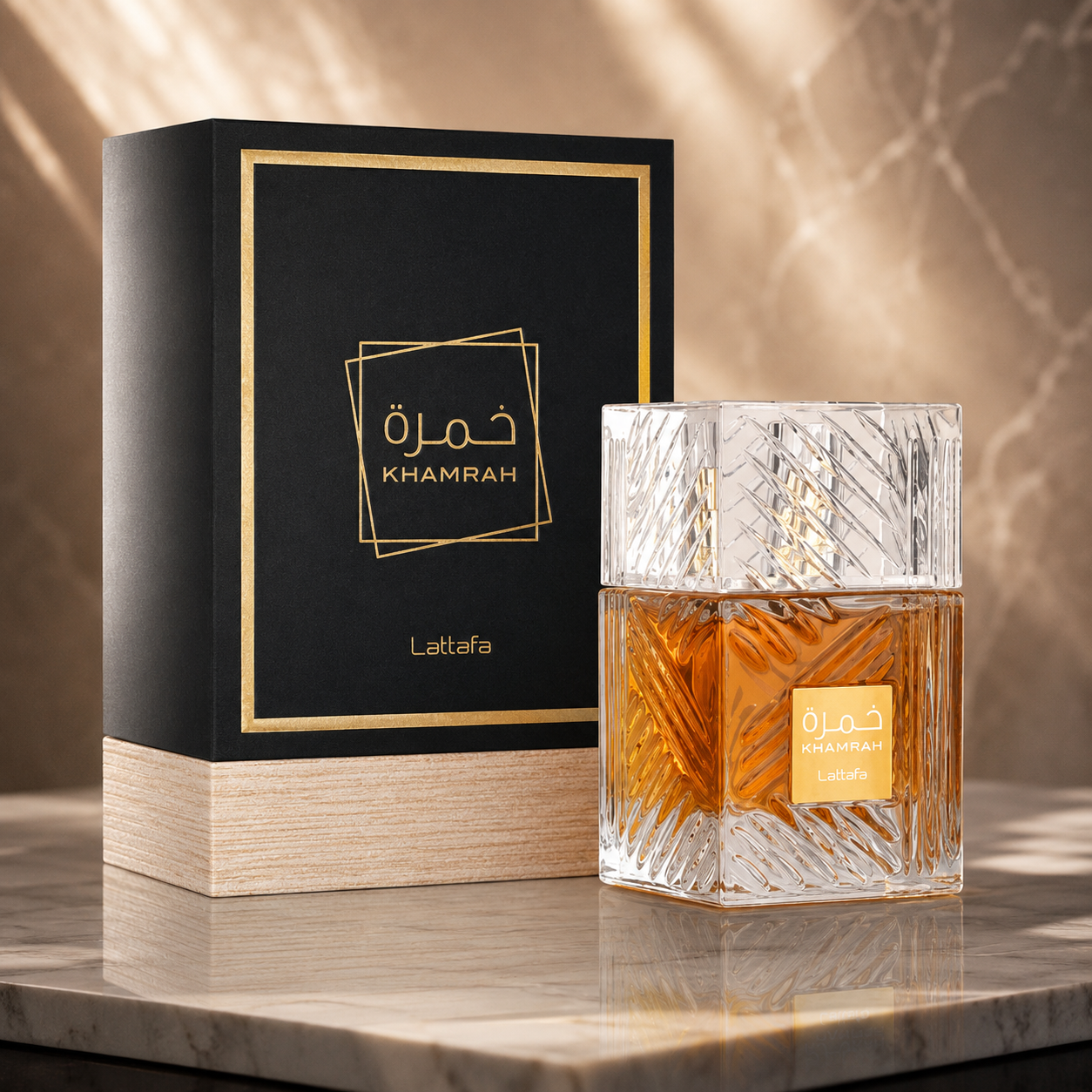 lattafa khamrah eau de parfum spray 3.4 oz lattafa khamrah eau de parfum spray 3.4 oz