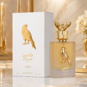 lattafa pride shaheen gold eau de parfum spray 3.4 oz / 100 ml