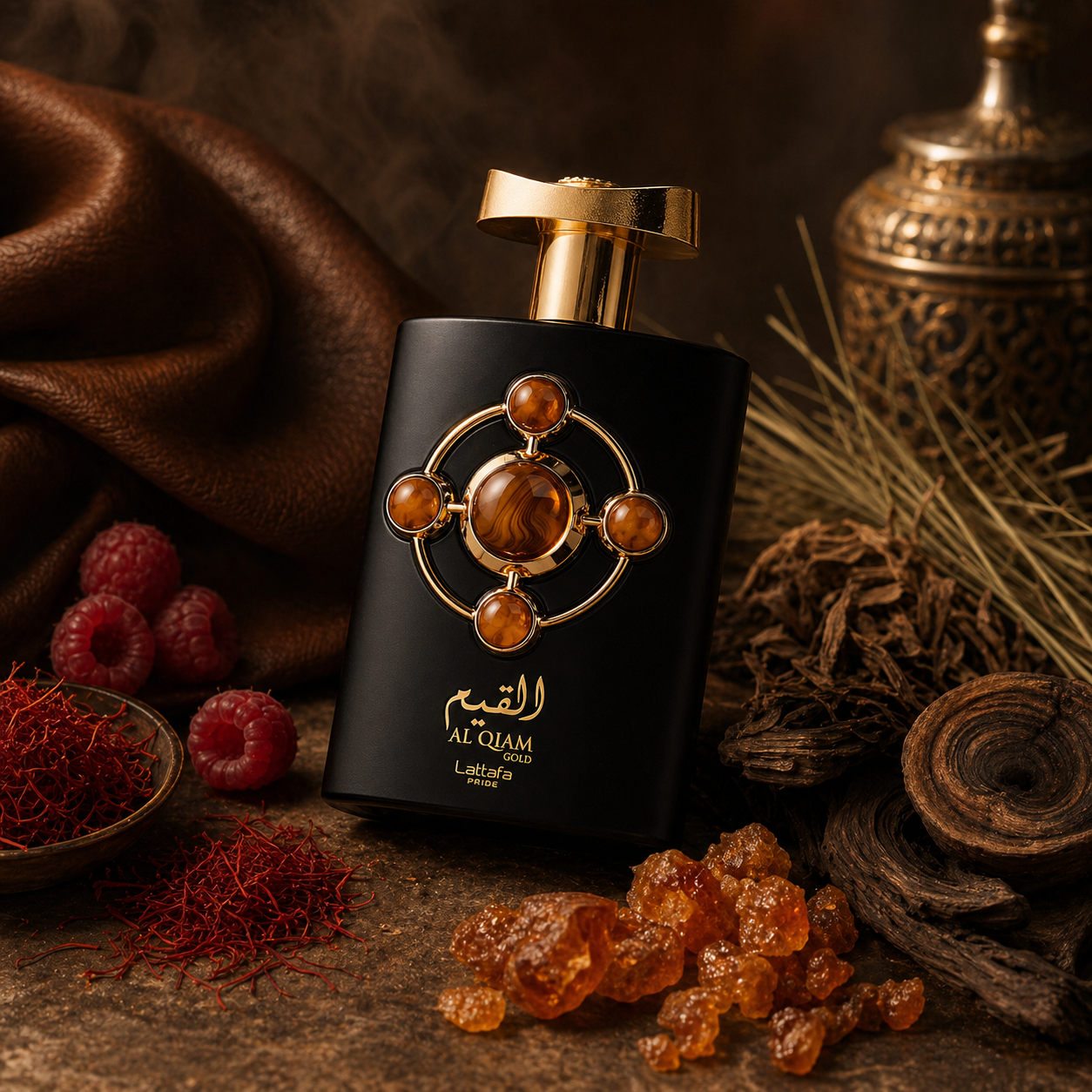 lattafa pride al qiam gold eau de parfum spray 3.4 oz / 100 ml lattafa pride al qiam gold eau de parfum spray 3.4 oz / 100 ml