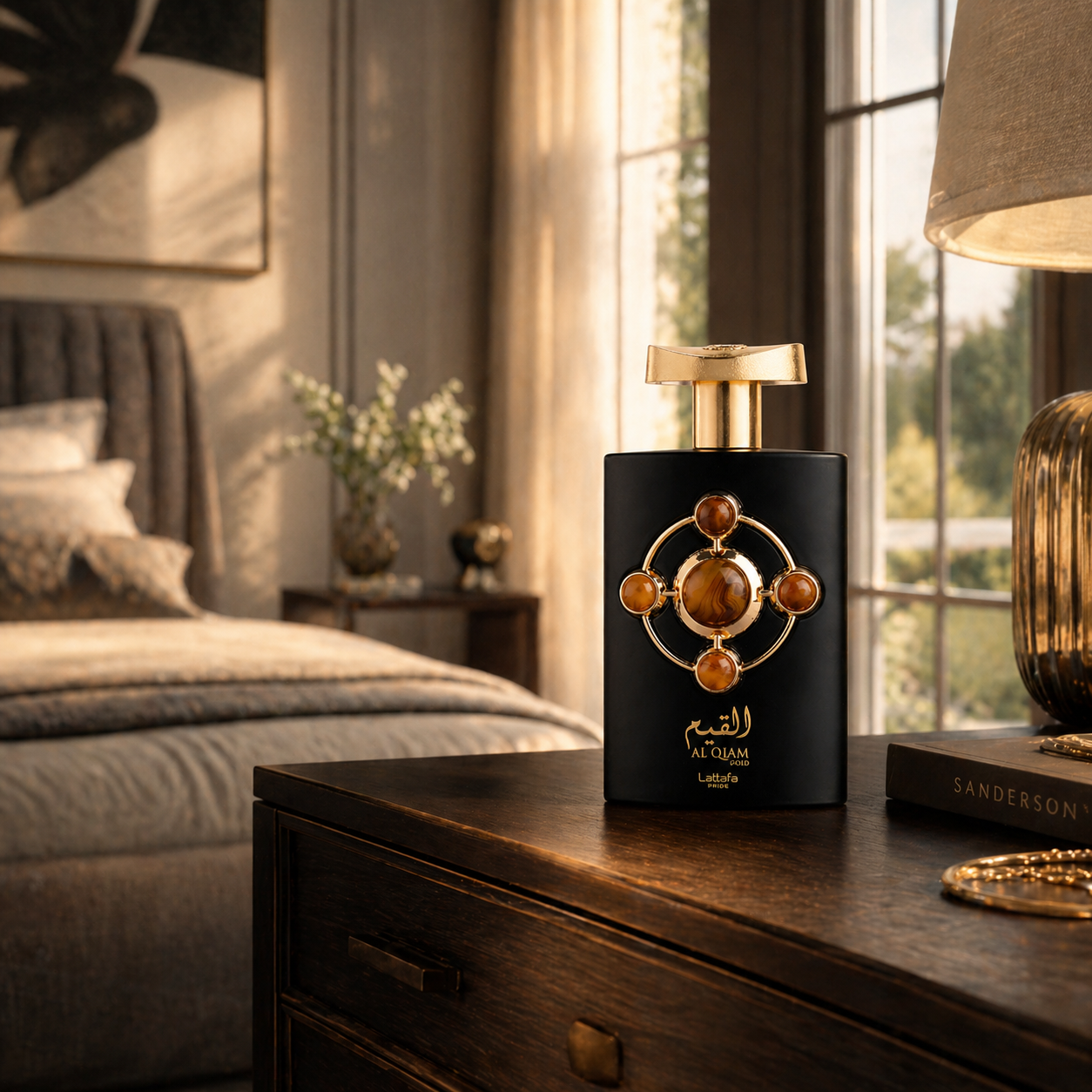 lattafa pride al qiam gold eau de parfum spray 3.4 oz / 100 ml lattafa pride al qiam gold eau de parfum spray 3.4 oz / 100 ml