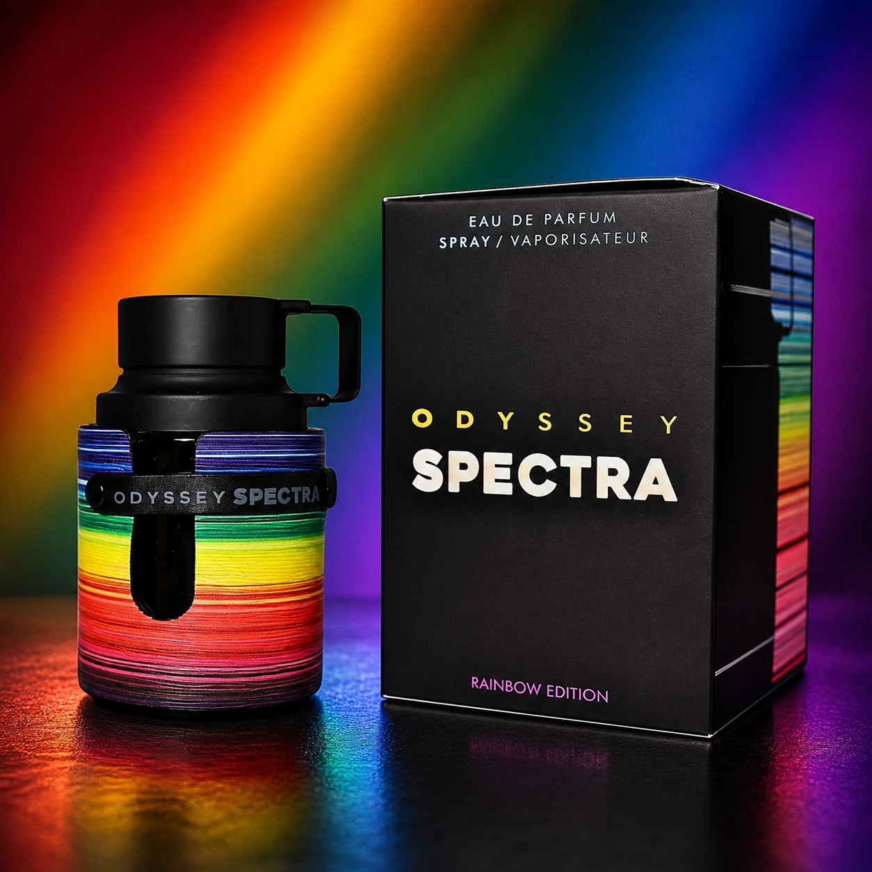 armaf odyssey spectra rainbow edition eau de parfum spray 3.4 oz / 100 ml armaf odyssey spectra rainbow edition eau de parfum spray 3.4 oz / 100 ml