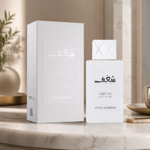 swiss arabian shaghaf oud abyad eau de parfum spray 2.5 oz / 75 ml