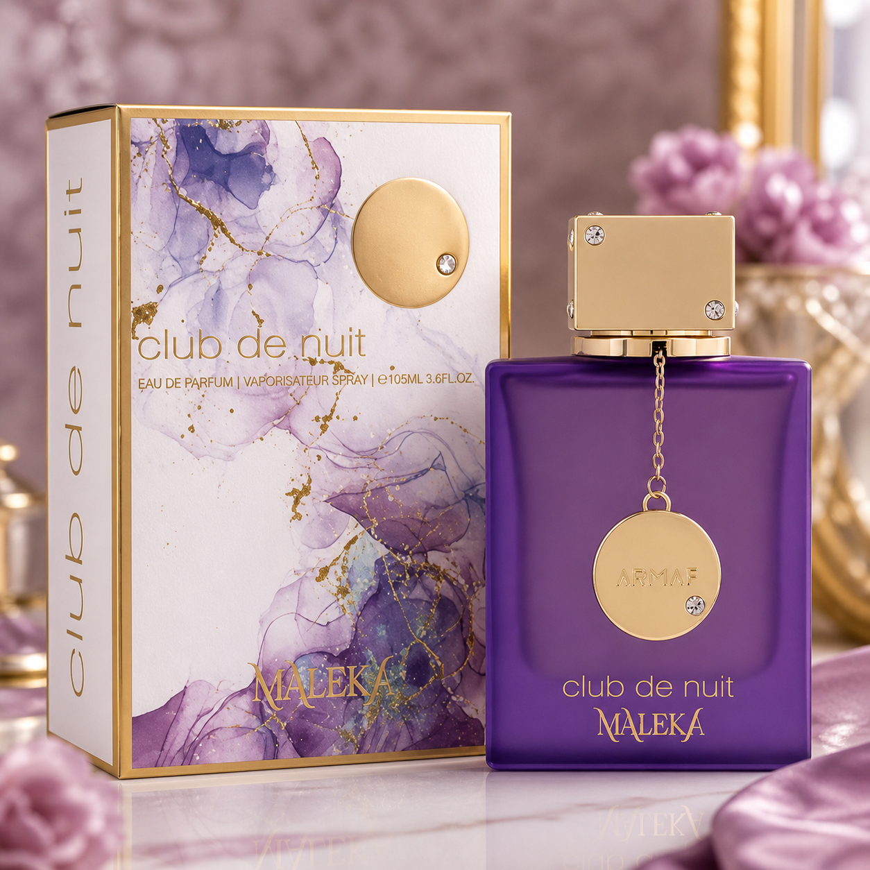 armaf club de nuit maleka eau de parfum spray 3.4 oz / 100 ml armaf club de nuit maleka eau de parfum spray 3.4 oz / 100 ml